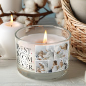 コラージュモダン写真最高の母ハッピーマザーズ・デイ 長方形シール