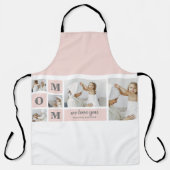 コラージュモダン写真最高のMom Ever Pink Gift エプロン (正面)