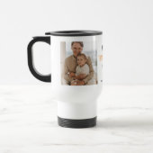 コラージュモダン写真&ハッピーサンクスギビングパパ トラベルマグ (左)