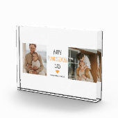 コラージュモダン写真&ハッピーサンクスギビングパパ フォトブロック (右)