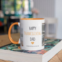 コラージュモダン写真&ハッピーサンクスギビングパパ