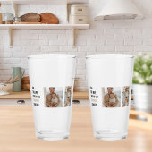 コラージュモダン写真&ハッピーファーザーズ・デイギフト タンブラーグラス