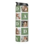 コラージュモダン写真&ハッピーファーザーズ・デイギフト タンブラー (回転右)
