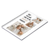 コラージュモダン写真&ハッピーファーザーズ・デイギフト ノートブック (左側)