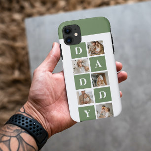コラージュモダン写真&ハッピーファーザーズ・デイギフト iPhone 11 ケース