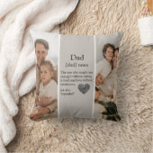 コラージュモダン写真 | パパ定義装飾用クッション クッション (ブランケット)