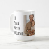 コラージュモダン写真 |パパ コーヒーマグカップ (正面左)