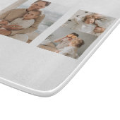 コラージュモダン写真&私たちはパパギフトを愛 カッティングボード (角)