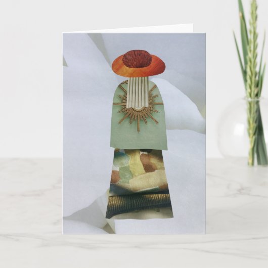 コラージュユニークアースマママスター空白の カード (正面)