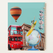 コラージュレトロシックカスタムトラベルプランナー プランナー手帳 (裏面)