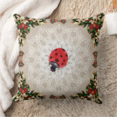 コラージュヴィンテージレトロとレースと花 クッション (ブランケット)