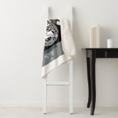 コラージュヴィンテージレトロとレースと花 シェルパブランケット (インサイチュ)