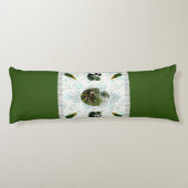 コラージュヴィンテージレトロとレースと花 ボディピロー (裏面)