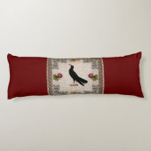 コラージュヴィンテージレトロとレースと花 ボディピロー (裏面)