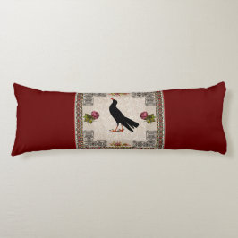 コラージュヴィンテージレトロとレースと花 ボディピロー