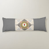 コラージュヴィンテージレトロとレースと花 ボディピロー (裏面)