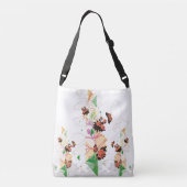 コラージュヴィンテージ クロスボディバッグ (裏面)