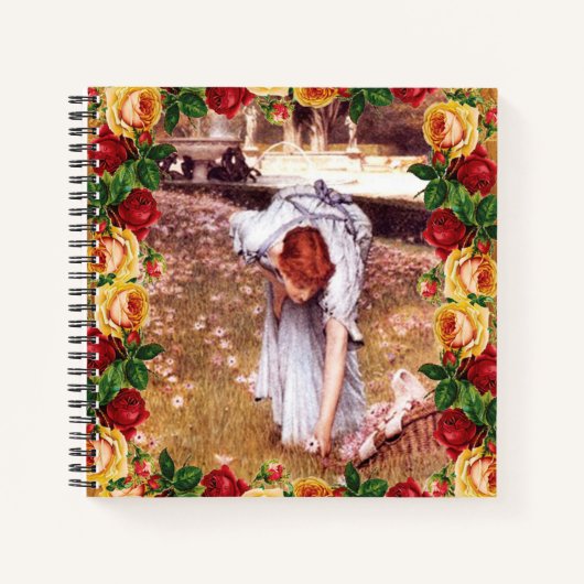 コラージュヴィンテージ ノートブック (正面)