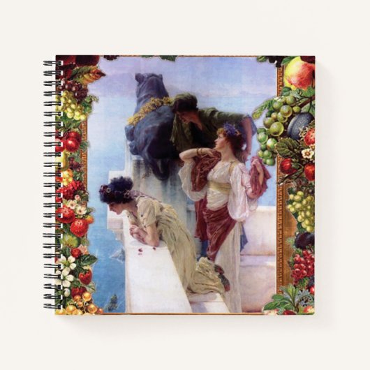 コラージュヴィンテージ ノートブック (正面)