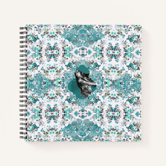 コラージュヴィンテージ ノートブック (正面)