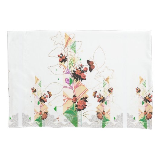 コラージュヴィンテージ 枕カバー (正面)