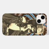 コラージュ仮面女性伯爵夫人カスティリオーネ Case-Mate iPhoneケース (裏面 (横))