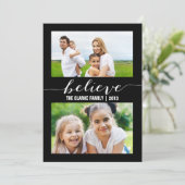 コラージュ信じ |ホリデーカード シーズンカード (スタンド正面)