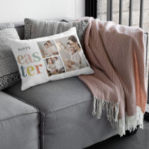 コラージュ写真とカラフル復活祭 |ホリデーギフト