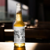 コラージュ写真と引用文最高のおばあちゃんギフト ビールラベル