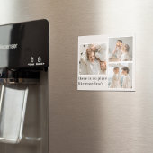 コラージュ写真と引用文最高のおばあちゃんギフト マグネット