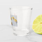 コラージュ写真と楽しカラフルみ |ホリデーギフト ショットグラス (右)