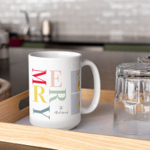 コラージュ写真カラフルとメリー |ハッピーホリデー