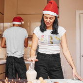 コラージュ写真カラフルとメリー |ハッピーホリデー Tシャツ