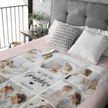 コラージュ写真グレイ私たちはあなたのおばあちゃんギフト最高のが大好き