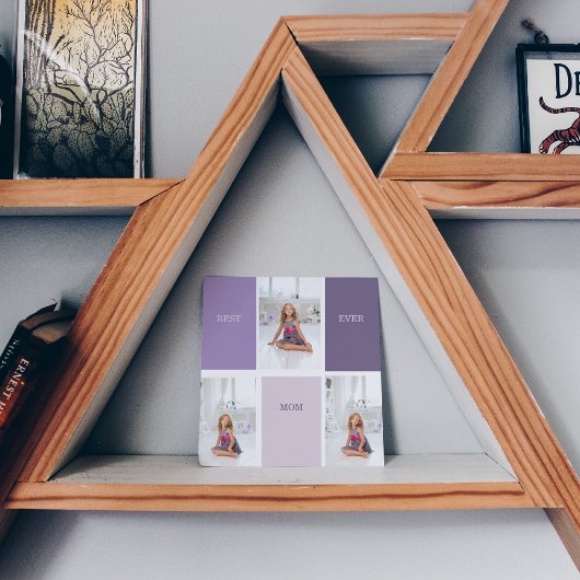 コラージュ写真パープルマ最高のマ・エバーギフト