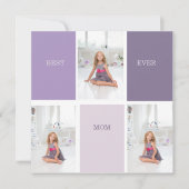 コラージュ写真パープルマ最高のマ・エバーギフト (正面)