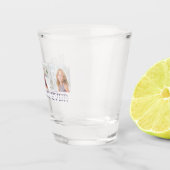 コラージュ写真パープルマ最高のマ・エバーギフト ショットグラス (右)