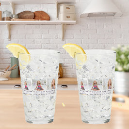 コラージュ写真パープルマ最高のマ・エバーギフト タンブラーグラス