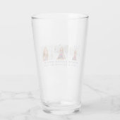 コラージュ写真パープルマ最高のマ・エバーギフト タンブラーグラス (裏面)