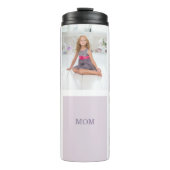 コラージュ写真パープルマ最高のマ・エバーギフト タンブラー (正面)