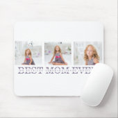 コラージュ写真パープルマ最高のマ・エバーギフト マウスパッド (マウス)