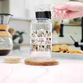 コラージュ写真ピンク私たちはあなたの祖母のギフト最高のが大好き ガラス缶