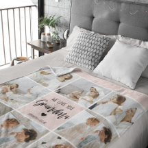 コラージュ写真ピンク私たちはあなたの祖母のギフト最高のが大好き