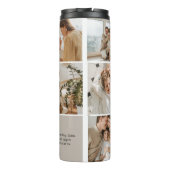 コラージュ写真ママ愛してる タンブラー (裏面)