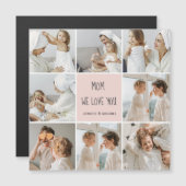 コラージュ写真ママ私たちはあなたの母最高ののギフトが大好き (正面/裏面)