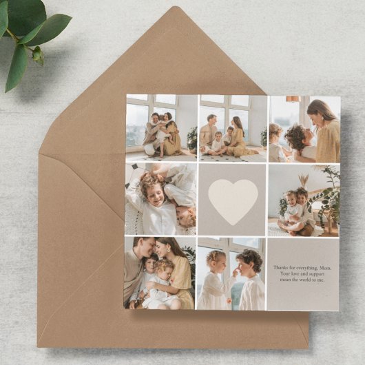 コラージュ写真ママ私たちはあなたの母最高ののギフトが大好き