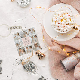 コラージュ写真ママ私たちはあなたの母最高ののギフトが大好き キーホルダー