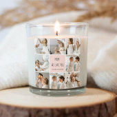 コラージュ写真ママ私たちはあなたの母最高ののギフトが大好き スクエアシール