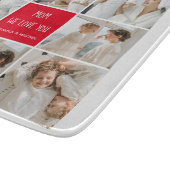 コラージュ写真ママ赤お母さん最高のギフト愛してる カッティングボード (角)