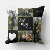 コラージュ写真最高のマムエバー装飾用クッション クッション (正面)